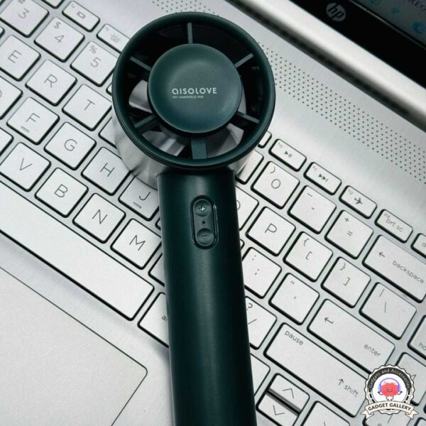 Xiaomi AISOLOVE F01 Handheld Turbo Fan (2000mAh Battery) – Green Color