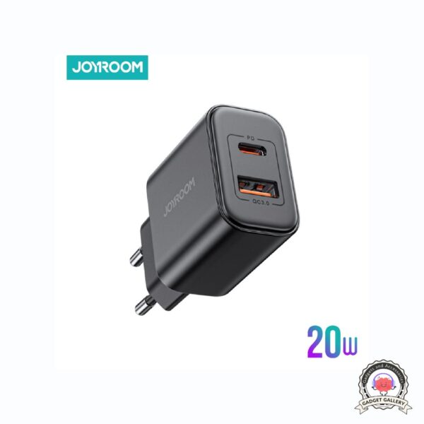 Joyroom 20W PD+QC 3.0 Dual-Port Fast Charger (Joyroom JR-TCF05EU)