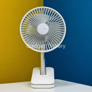 JISULIFE FA13R Rechargeable Clip Fan (8000mAh)- White Color