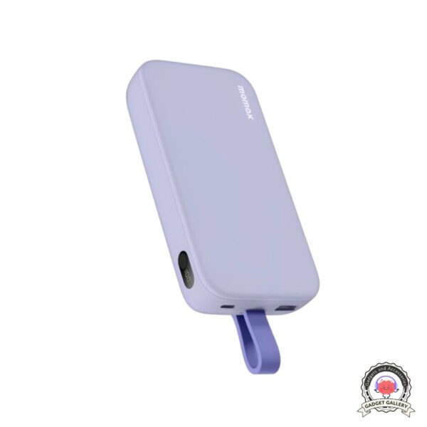 Momax PD5 20,000mAh 22.5W Power Bank with Type-C Cable Purple