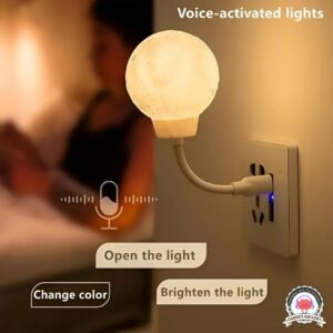 Moon Light Voice Controlled LED Lamp
