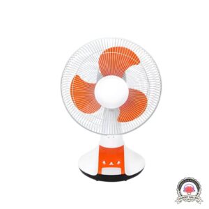Novena Defender 12-Inch Rechargeable Table Fan (NCF-112) – Orange