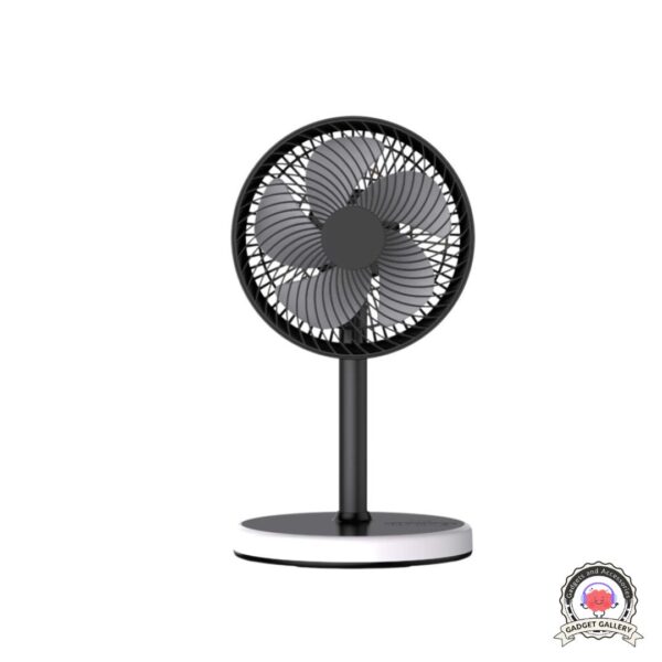 P6 Rechargeable USB Desktop Fan - Black