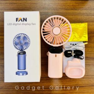 Fairy Wand Portable Hand Fan – LED Display, 5000mAh, Aroma Diffuser | New Arrival